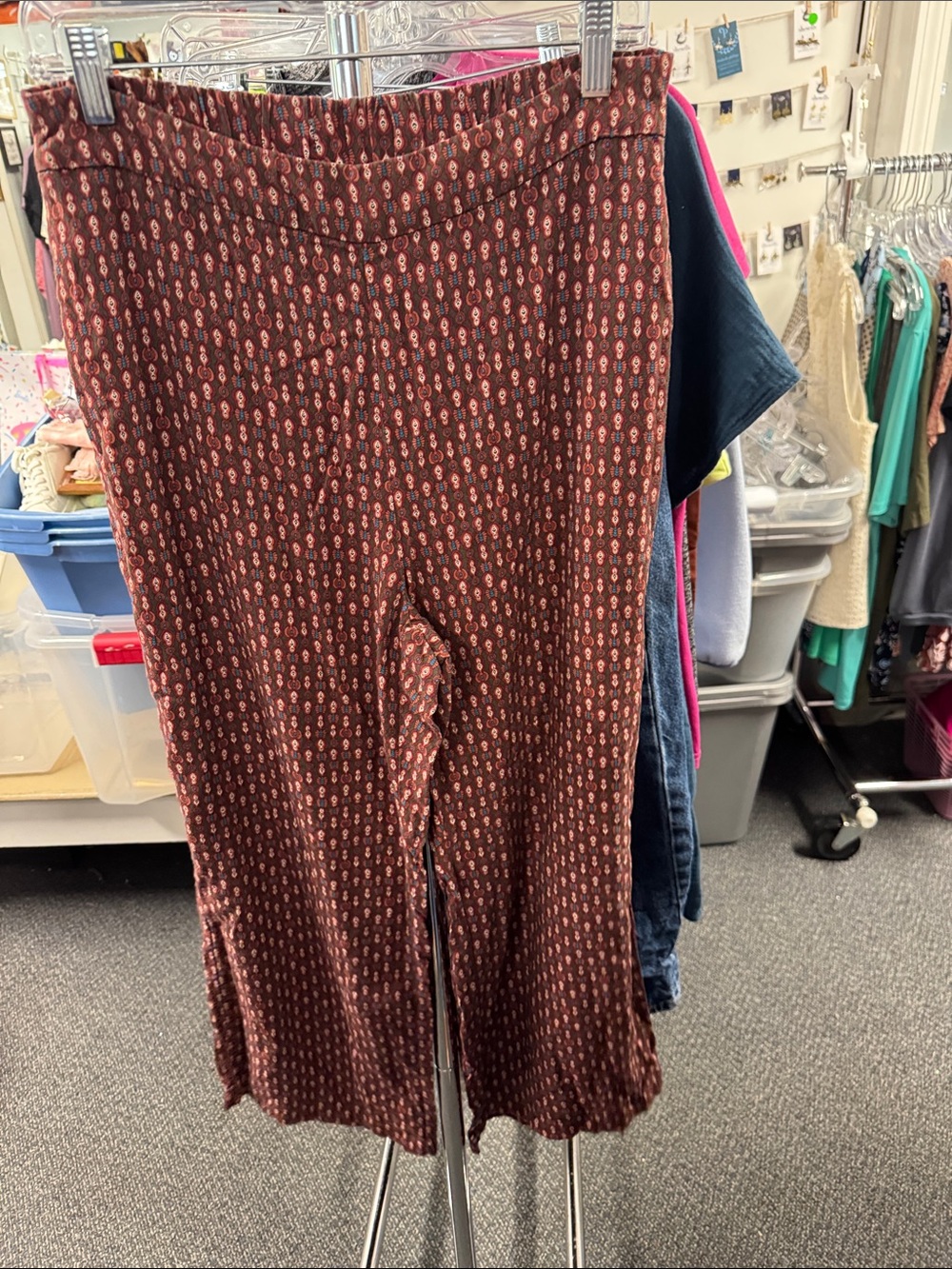 Old navy playa wide leg pants L // 091223